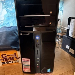 デスクトップPC モニター、キーボード、マウス付き！
