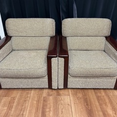 カリモク家具一人掛けソファ2脚