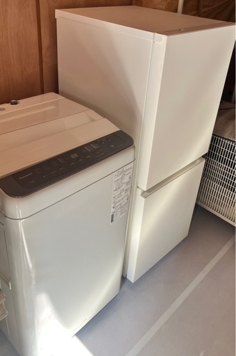 パナソニック　冷蔵庫　洗濯機