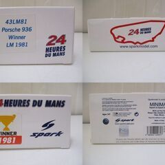 GΣ88 ミニカー スパーク 1/43 ポルシェ 936 ル・マン 24 1981 優勝車 ミニマックス Spark Porsche Winner Le Mans MINIMAX 未使用品の画像