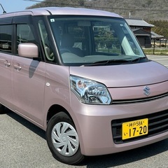 《平成25年式スズキ スペーシア G 両側スライドドア 車内広々...