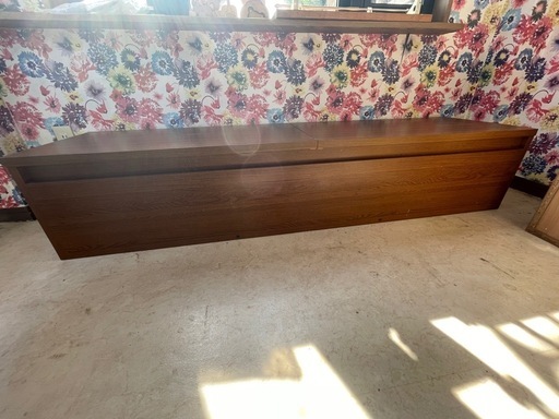 最終値下げ 説明欄要参照 収納ベンチ 木製 スタイリッシュ 省スペース おもちゃ収納 大きい方