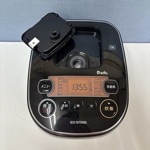 I583 ? 2023年製の美品♪ アイリスオーヤマ IH炊飯ジャー 5.5合炊き ⭐ 動作確認済 ⭐ クリーニング済