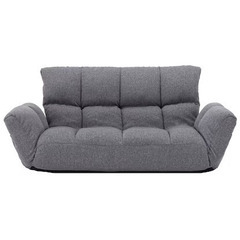 ニトリ　コンパクトソファ(ポケットO GY)の画像