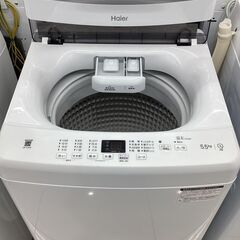 【1年保証】全自動洗濯機　Haier　JW-U55B　5.5kgの画像