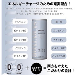 エナジードリンク ゼロ サバイバー 250ml×30缶②の画像