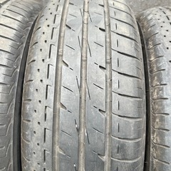 195/65R15 ブリヂストンLUFT RVⅡ バリ溝 2021年製造 4本の画像