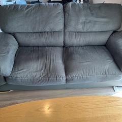 【ニトリ製】3人掛けファブリックソファー の画像