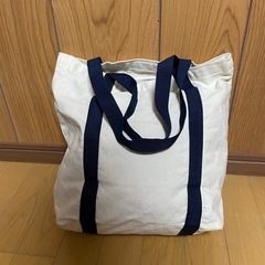 FILA トートバッグ　キャンバス生地　ショッピングバッグの画像