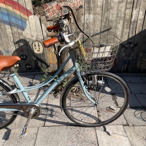 【5079】学童　ブリヂストン　ロココ　前後タイヤ新品　26インチ　19,300円（防犯・税込）
