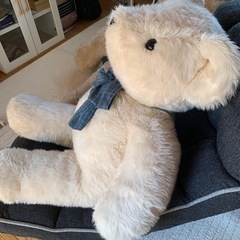 大きなクマのぬいぐるみの画像