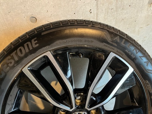 値下げ】現行VEZEL Z純正【サマータイヤ・ホイール】255/50 18インチ