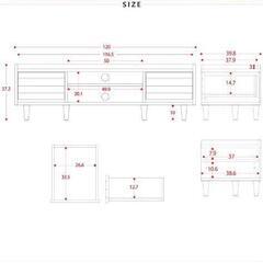 テレビ台の画像