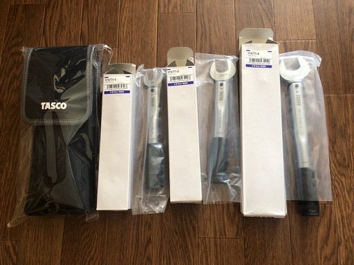 【一時停止中
】エアコン工事　工具セット