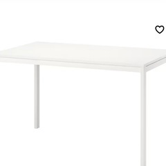 IKEA MELLTORP  ホワイトテーブル　125x75cm