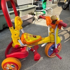 アンパンマン三輪車、オマケ付き
の画像
