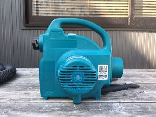 【通電・吸引・簡易動作確認済み】　makita/マキタ　電動工具接続用　小型集じん機　450（P）　携帯用集じん機