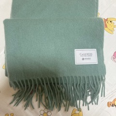 ナノユニバース カシミヤ100% マフラー 