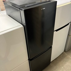 【2019年/動作ok】冷蔵庫　家電　黒　アイリスオーヤマ　ブラック