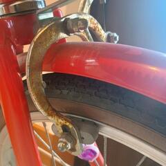 ブリヂストン幼児用自転車　ハッチ　補助輪付きの画像