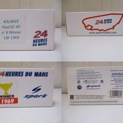 GΣ112 ミニカー スパーク 1/43 フォード GT 40 ＃6 ル・マン 1969 優勝車 ミニマックス SPARK Ford LM MINIMAX J.Ickx-J.Oliver 未使用の画像