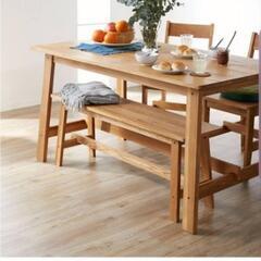 【美品】ダイニングテーブル4点セットの画像