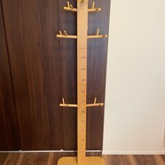 美品 HOPPL(ホップル)ゲンキメーター/ハンガー/ラック/身長計
