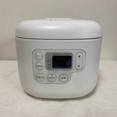 💐ご成約済💐炊飯器　無印良品　MJ-RC3A  3合炊き