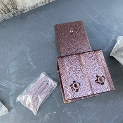 ブロック固定金具　6つ