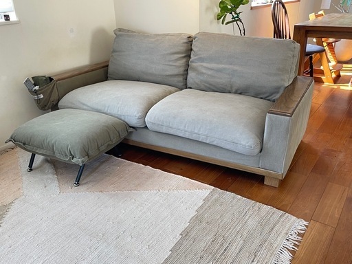 帆布ソファ➕オットマン