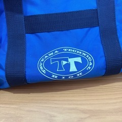 津山工業高校指定バッグ（青）の画像
