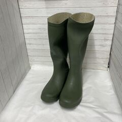 LUBBA　レインブーツ　ロング　カーキー　LLサイズの画像
