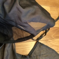 バレエ用巻きスカート　黒　チャコットの画像