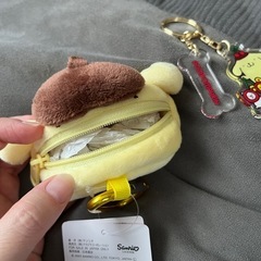 ポムポムプリン 小物入れ＆キーホルダーの画像