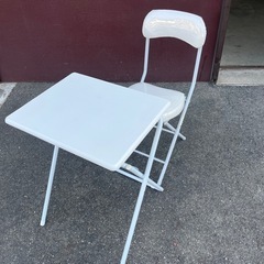 【決まりました】ニトリ 折りたたみテーブル チェア