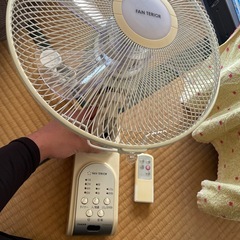 壁掛け扇風機②