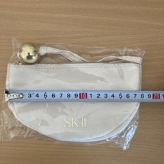 SK-II  ポーチ　白の画像