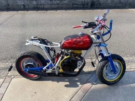 エイプ50 原付き 社外パーツ付