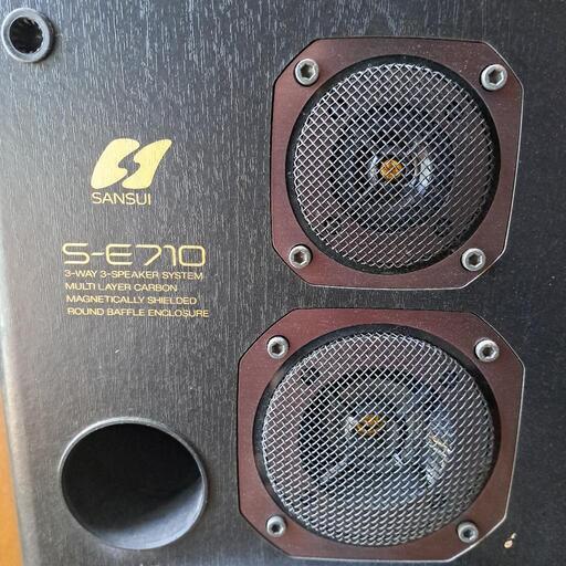 SANSUI S-E710スピーカー (G-U-) てだこ浦西のオーディオ《スピーカー