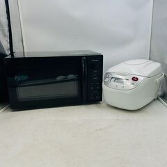 【❗️✨新生活セット✨❗️】電子レンジ＋炊飯器✨新生活に必要な家...