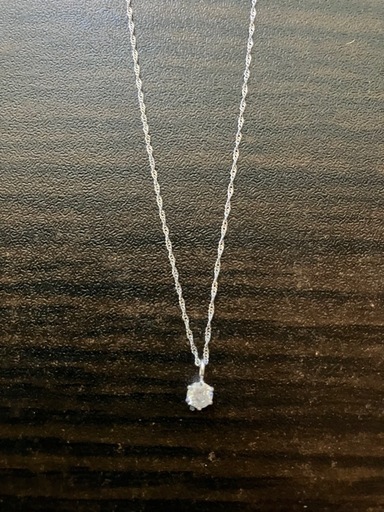 プラチナダイヤ、【美品】シルバーピンクトルマリンネックレス 取引中