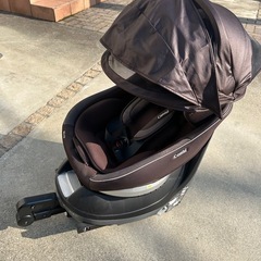 Combi チャイルドシート クルムーヴ スマート ISOFIX エッグショック JG-650 ブラウン(BR) の画像