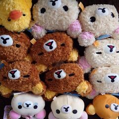 リラックマ・コリラックマ・キイロイトリの画像