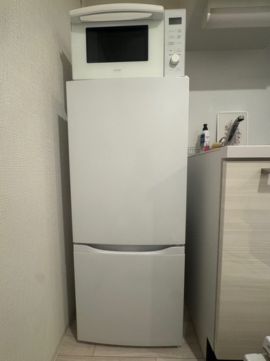 冷蔵庫、オーブンレンジ、洗濯機