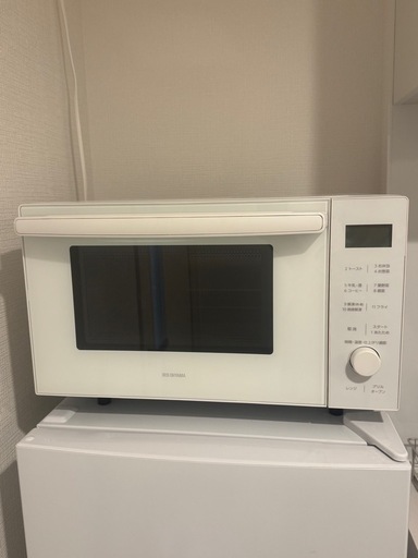 オーブンレンジ、冷蔵庫、洗濯機