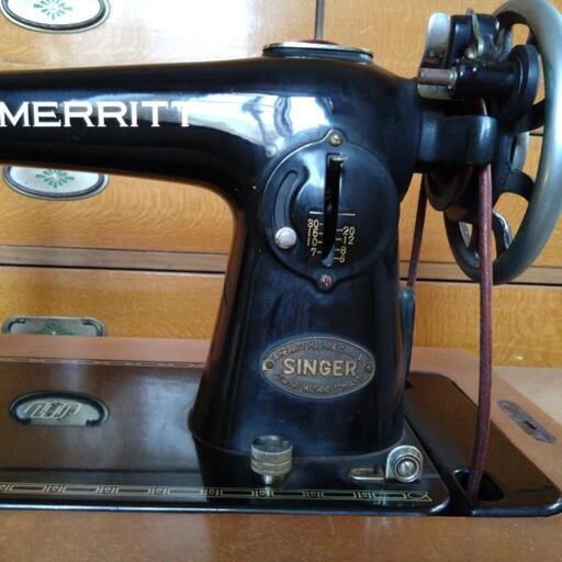 足踏みミシン MERRITT 昭和レトロ