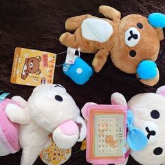 リラックマやコリラックマのぬいぐるみ