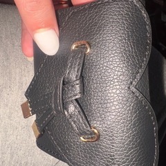 3つ折りハートリボン財布 の画像