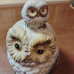 差し上げます。フクロウの置き物
