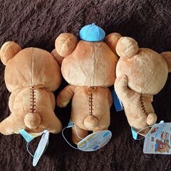 リラックマのぬいぐるみ（トラベルコレクション）の画像